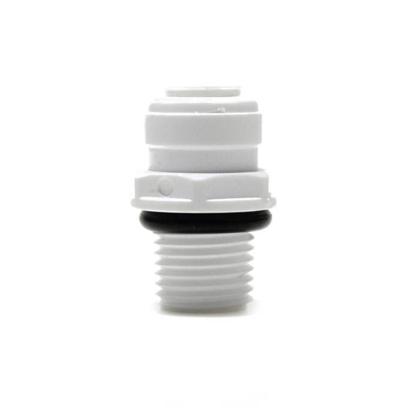 1/4" x 1/8" male straight adaptor (with O ring) - H2O Warehouse