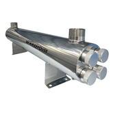 220W UV Sterilizer Complete Set | 950mm | 10,880 LPH | Quad Lamp System | 2" Ports - H2O Warehouse
