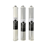 800GPD - RO Pre Filter Replacement Set excl Membrane | 1 x PP, 2 x CTO - H2O Warehouse