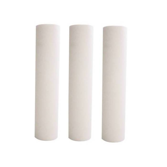 Big Blue 20 inch 5 Micron Sediment Water Filter Replacement Cartridge - 3 Pack - H2O Warehouse