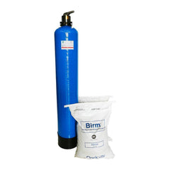 BIRM Media FRP Vessel 10x54 Manual Backwash Complete With Media - H2O Warehouse