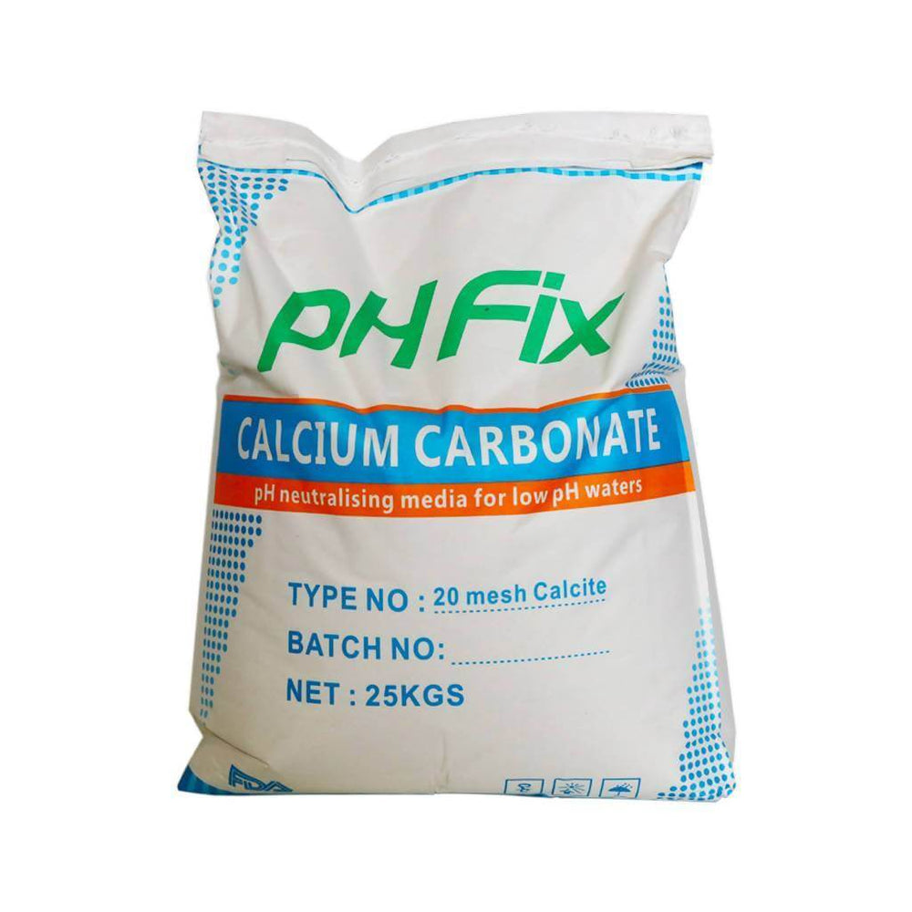 Calcite pH Fix Media, NSF Certified, 25kg - H2O Warehouse