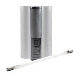 Combo: DARLLY Premium | 3 - Stage Big Blue Replacement Filter Set + 55W UV Lamp - H2O Warehouse