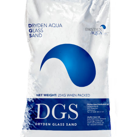 DGS - Dryden Glass Sand Filter Media (Grade 2, 0.8 - 2.5mm, 25kg) - H2O Warehouse