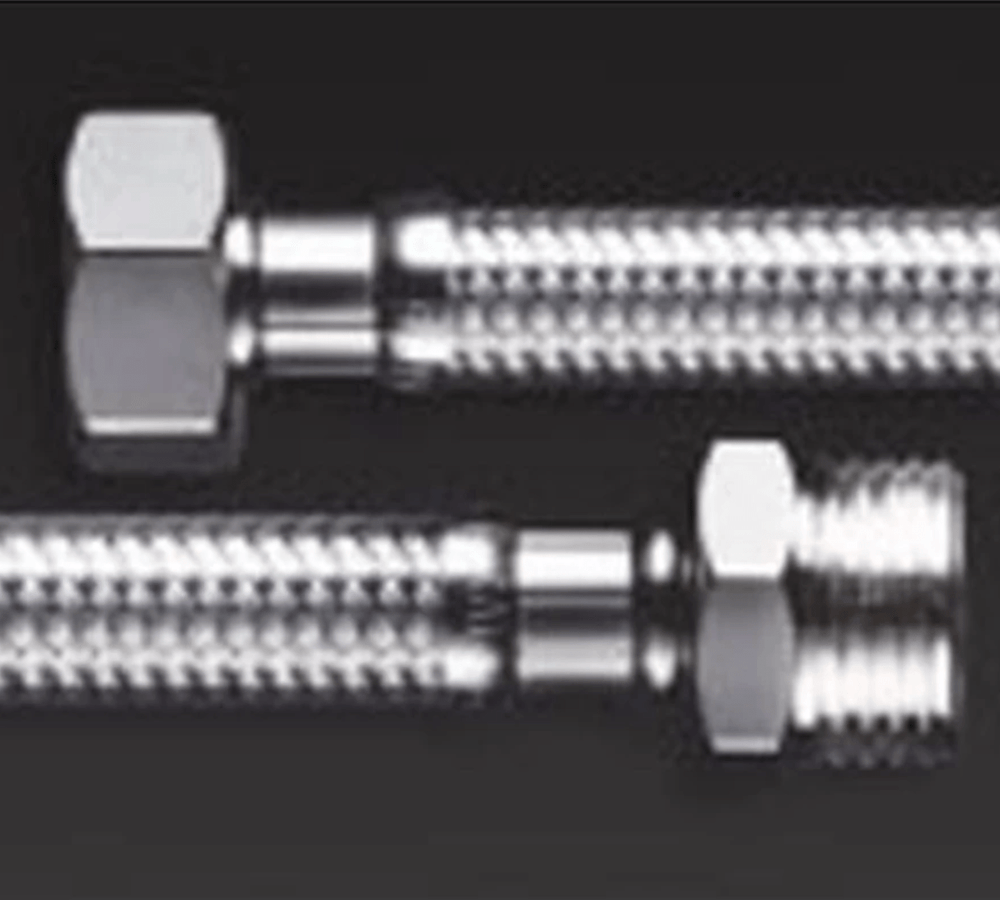 GIO 1579 SS SABS Flexi Braided Connector MXF 15x350mm - H2O Warehouse