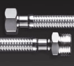 GIO 1579 SS SABS Flexi Braided Connector MXF 15x350mm - H2O Warehouse