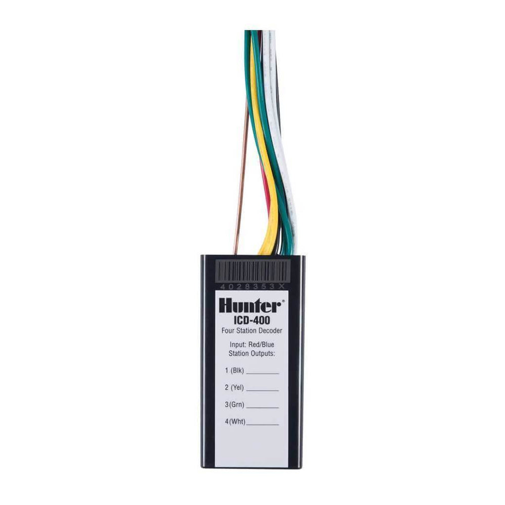 HUNTER ACC ICD400 4 Station Decoder with Surge Suppression & Earth Wire - H2O Warehouse