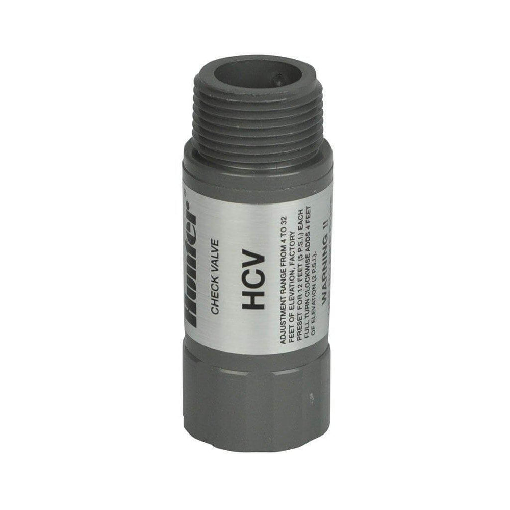HUNTER HC75F75M Sprinkler Check Valve (¾in Female Inlet x ¾in Male Outlet) - H2O Warehouse