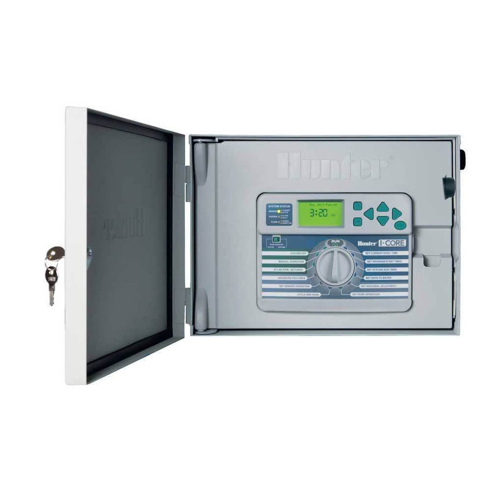 HUNTER IC600M I - Core 6 - Station Outdoor Irrigation Controller, Metal, Expandable - H2O Warehouse