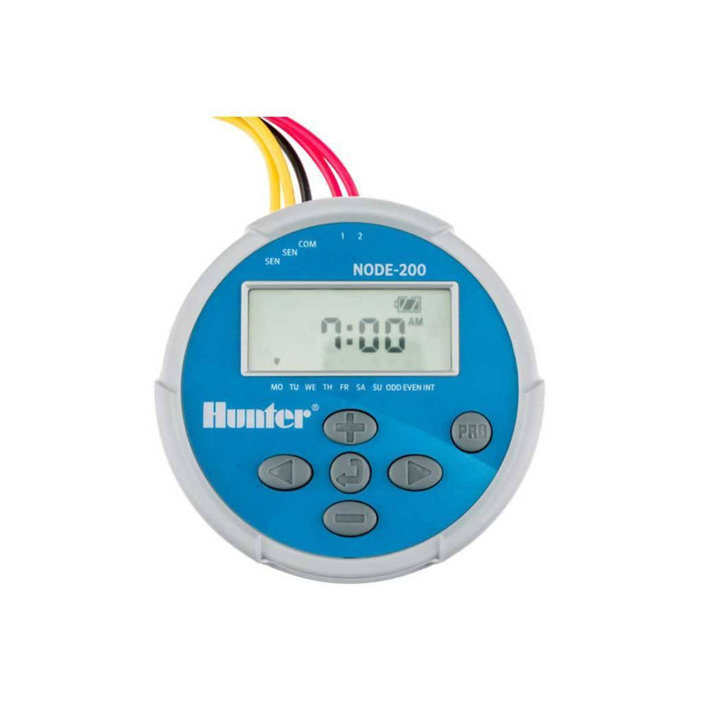 HUNTER NODE200 2 - Station Battery - Powered Irrigation Controller (Without DC Latching Solenoid) - H2O Warehouse