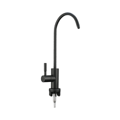 Matte Black Modern Purified Water Tap – 304SS with 1/4” Quick Connect | F - 304 - 30 - B - H2O Warehouse