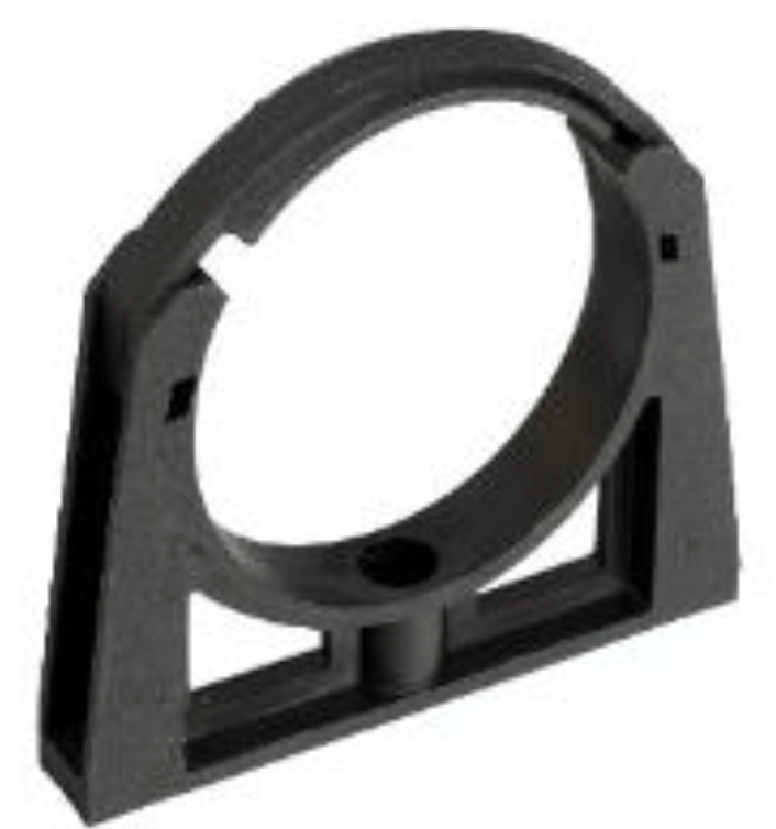Pipe Support Clip with Clamp for PVC - U Pipe | High - Quality Pipe Fitting - H2O Warehouse