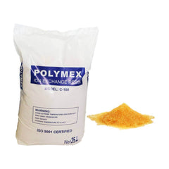 Polymex Cation Softening Resin Media, NSF Certified, 25Lt - H2O Warehouse