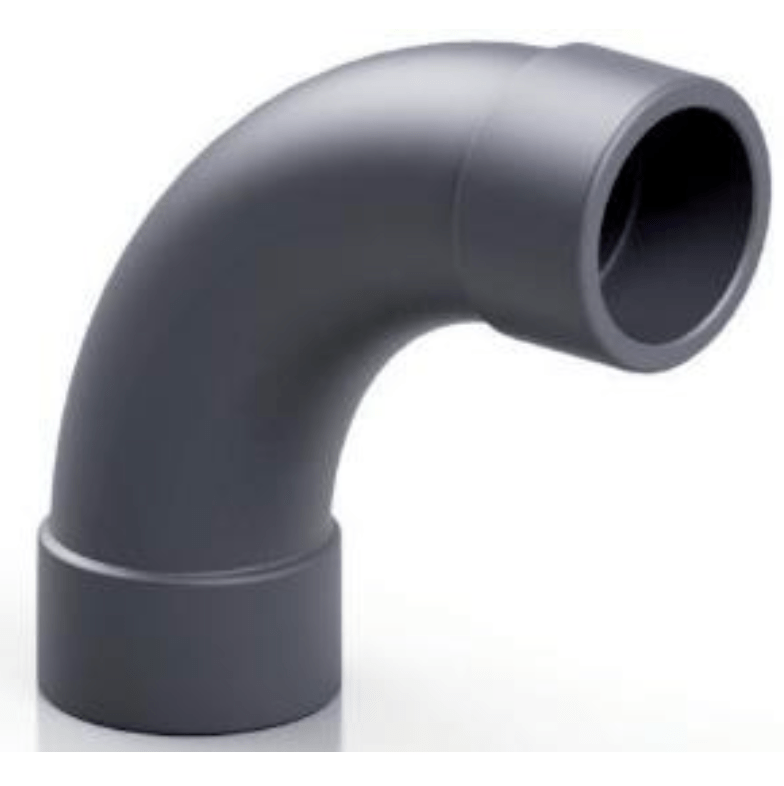 PVC - U 90° Bend - Solvent Weld | High - Quality Pipe Fitting - H2O Warehouse