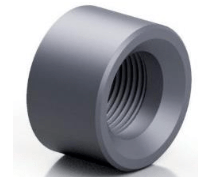 PVC - U Reducing Bush - Solvent Weld x BSP Threaded | High - Quality Pipe Fitting - H2O Warehouse