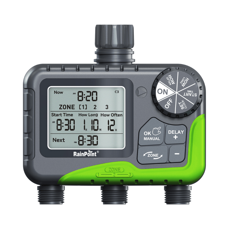 RainPoint Digital 3 - Zone Irrigation Tap Timer - H2O Warehouse