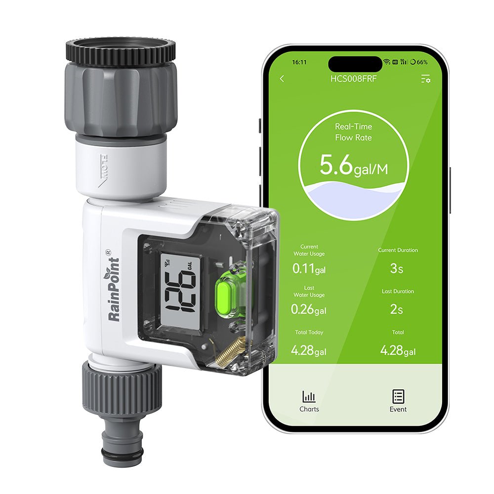 RainPoint Smart Water Flow Meter - H2O Warehouse