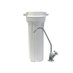 Single Under Counter Water Filtration System with GAC/KDF Filter (10 - Inch) - H2O Warehouse