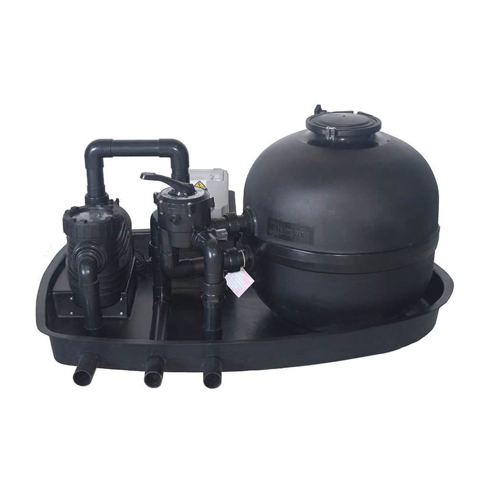 SPECK BADU Combi Koi 2 With BADU Porpoise 10 Self - Priming Circulation Pump & BADU Koi 2 Sand Filter (High Rate, 57000L Pool, 0.45kW, 230V) - H2O Warehouse