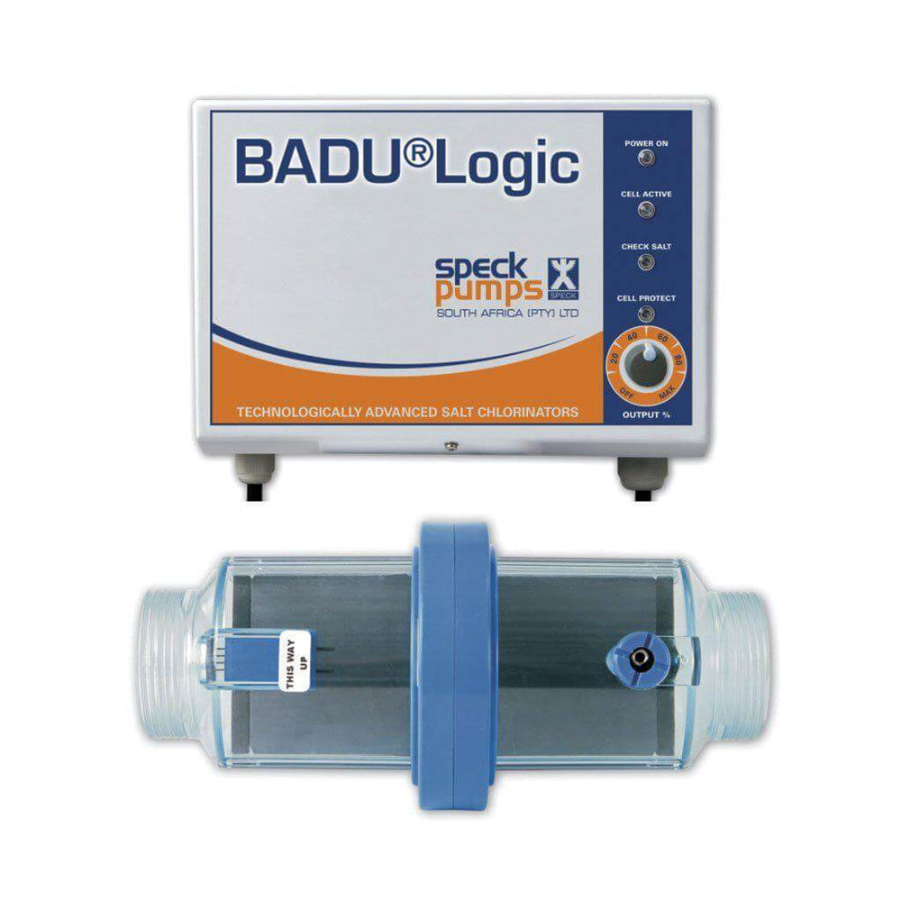 SPECK BADU Logic 75 Saltwater Self - Cleaning Chlorinator (15g/hr Chlorine Output, 220V) - H2O Warehouse