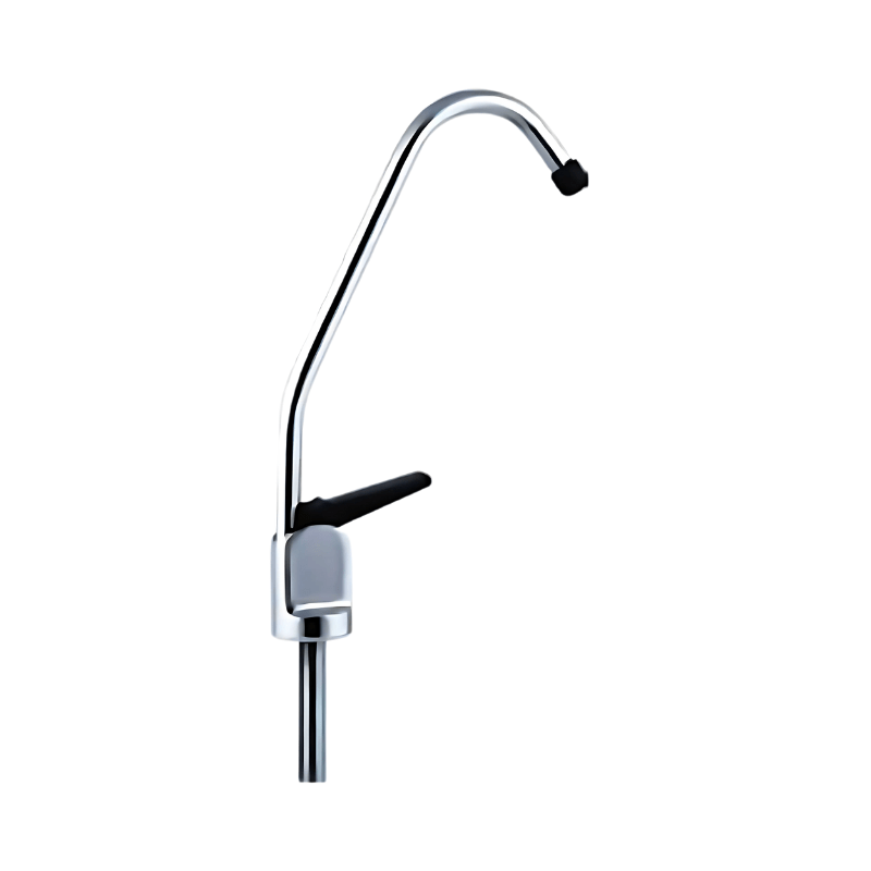 Standard Black Push - Lever Purified Water Tap – Brushed Nickel | D01 - H2O Warehouse