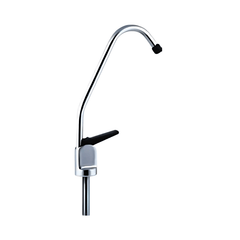 Standard Black Push - Lever Purified Water Tap – Brushed Nickel | D01 - H2O Warehouse