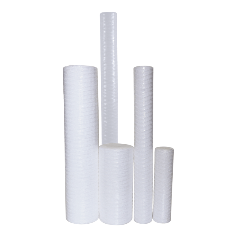 String Wound Filter Cartridges – Slimline & Big Blue | 10", 20", 30" | 1 to 100 Micron - H2O Warehouse