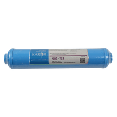 T33 Karofi Inline GAC Post - Carbon Cartridge - H2O Warehouse