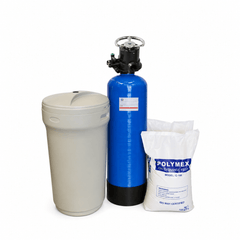 Water Softener FRP Vessel 10×35 – Manual Runxin F64A1 Head, Resin, Brine Tank & Salt - H2O Warehouse