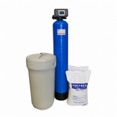 Water Softener FRP Vessel 12x52 – Complete Automatic Backwash System with Polymex Cation Resin, Brine Tank & Salt - H2O Warehouse