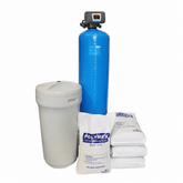 Water Softener FRP Vessel 13x54 – Complete Automatic Backwash System with Polymex Cation Resin, Brine Tank & Salt - H2O Warehouse