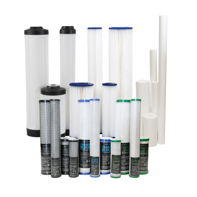20 Inch Big Blue Filter Cartridges | Sediment, Carbon & Media – H2O ...