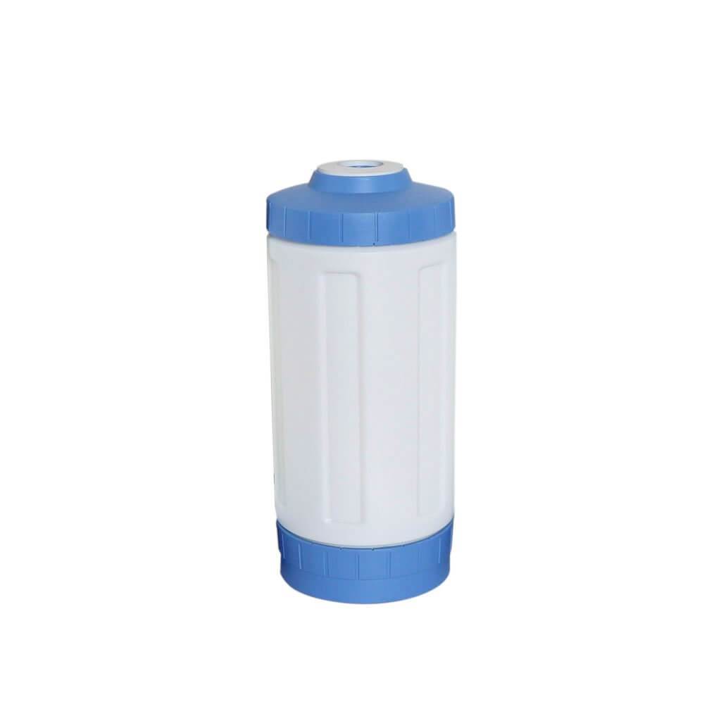 10 Inch Big Blue Refillable Filter Cartridge, White - H2O Warehouse