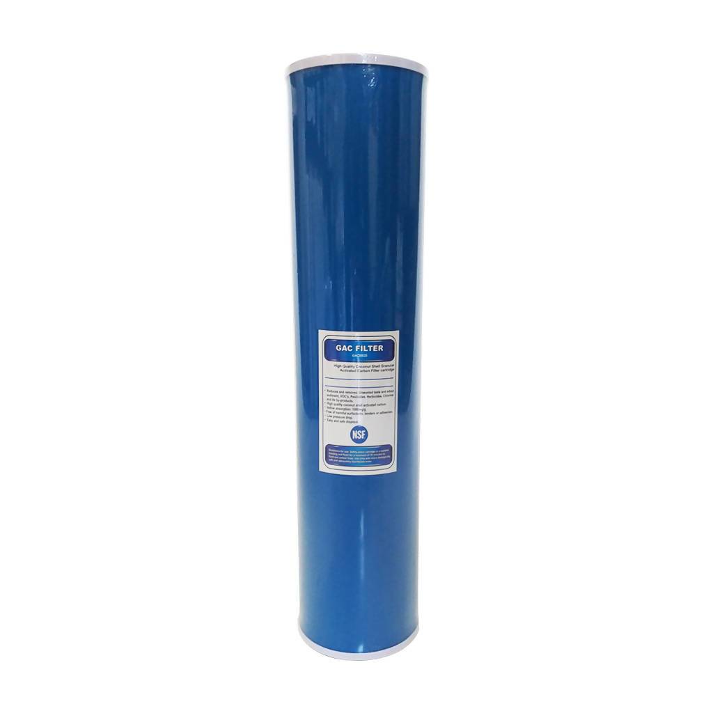 20 Inch Big Blue GAC (Granular Activated Carbon) Water Filter Replacement Cartridge, NSF Certified-Water Filter-H2O Warehouse