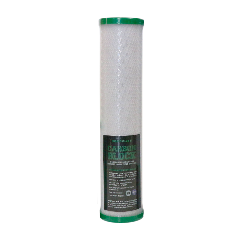 Carbon Block Filter Cartridges | 10" & 20" | Slimline & Big Blue | 500–1000mg/g Iodine Rating | NSF Certified