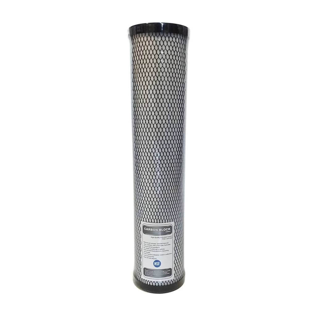 20 - Inch Big Blue Carbon Block Filter Cartridge – Premium Range | 800mg/g - H2O Warehouse