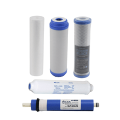 75 GPD 5 - Stage Reverse Osmosis Replacement Filter Set - H2O Warehouse
