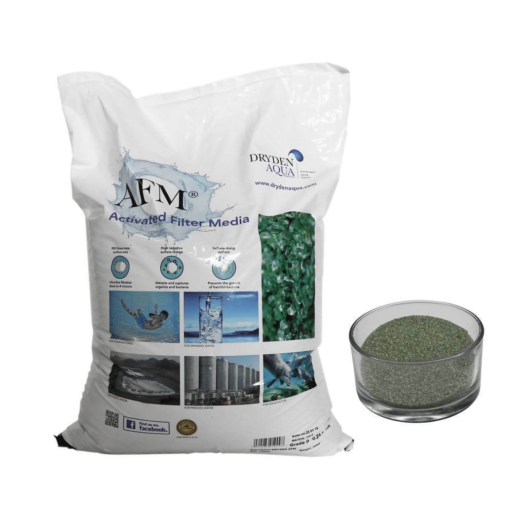 AFM® Activated Filter Media, NSF Certified, 0.4 - 1mm (Grade 1), 25kg-Water Filter-H2O Warehouse