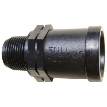 FULL FLOW ADAPTOR MALE 25 X 20MM-H2O WAREHOUSE