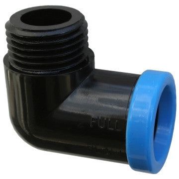 FULL FLOW ELBOW COMBINATION MALE 15MM-H2O WAREHOUSE