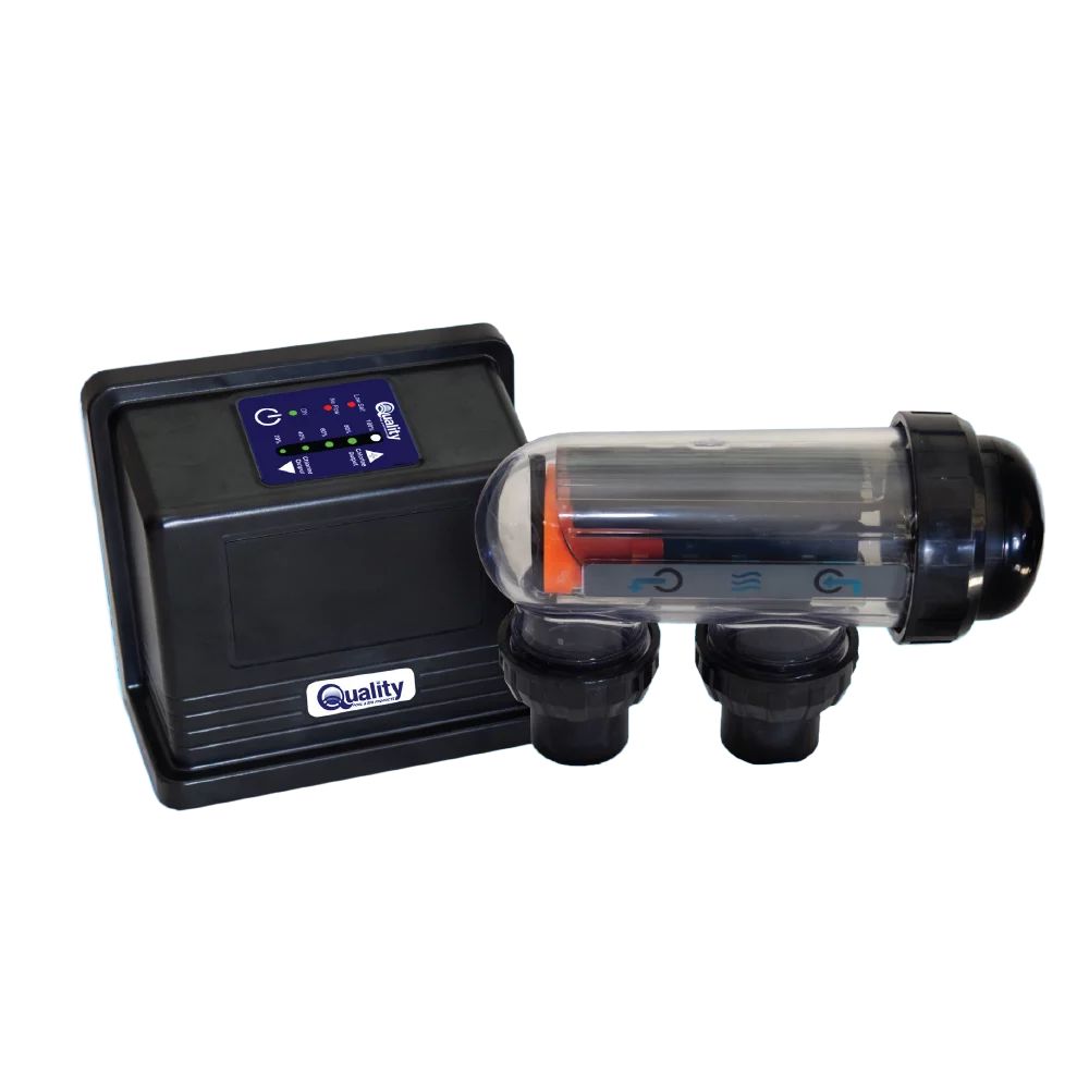 Quality Q15 Salt Chlorinator | 55 000lt Pools | Complete Unit with Cell (SELF-CLEANING)