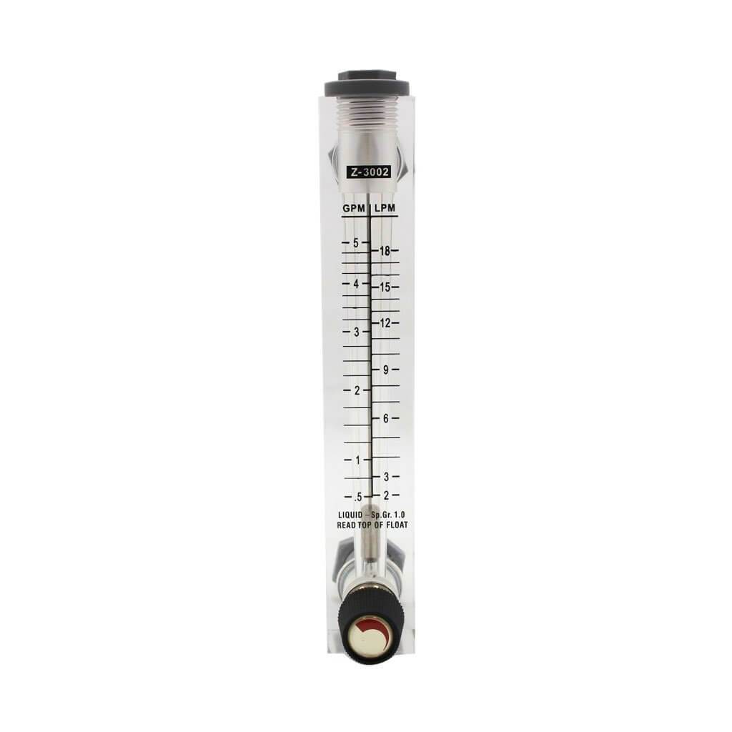 Panel Mount Water Flow Meter, 1.8 - 18.0l/m, G1/2 Inch-Water Filter-H2O Warehouse