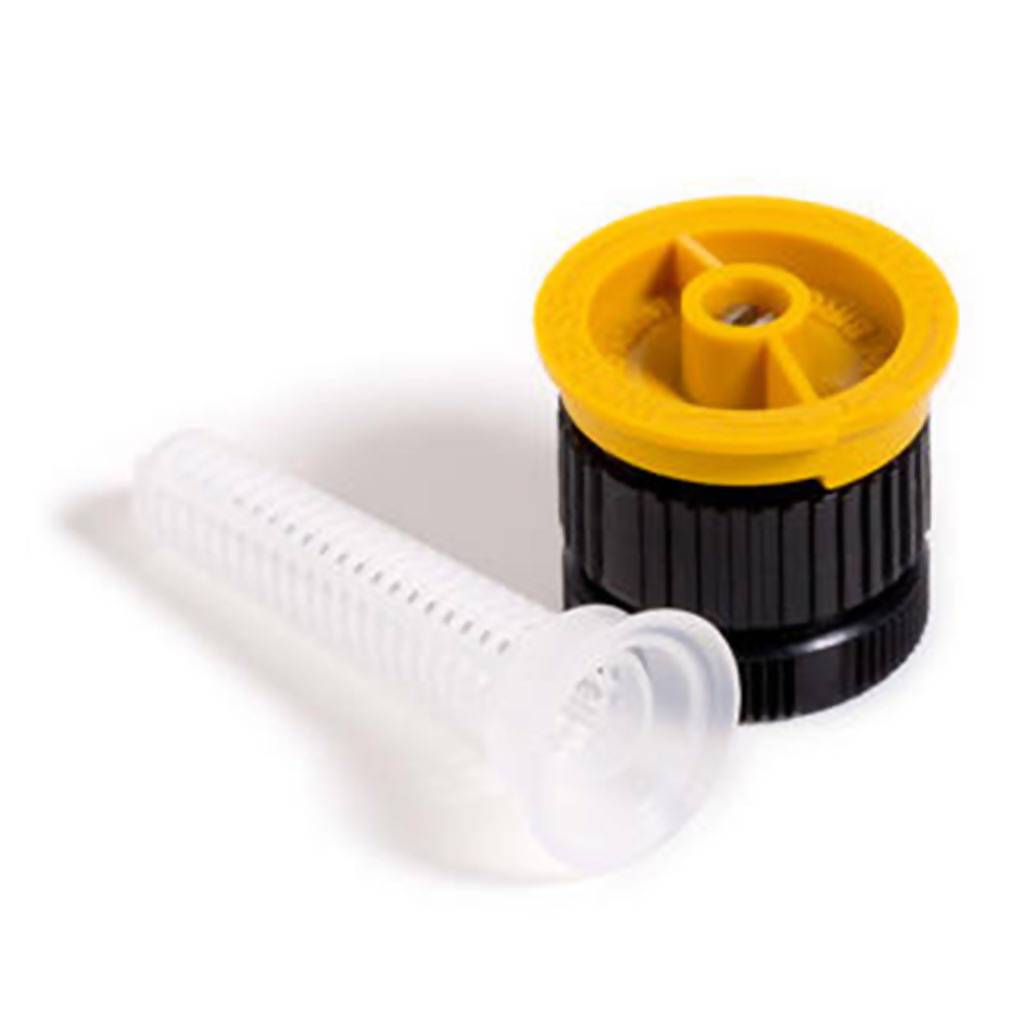 RAIN BIRD 4-VAN Variable Arc Sprinkler Nozzle, 0.9 - 1.2m Radius, 90° - 330° Arc, Yellow-Irrigation-H2O WAREHOUSE