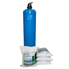 AFM® Media FRP Vessel 14x65 – Manual Backwash Complete with Media - H2O Warehouse