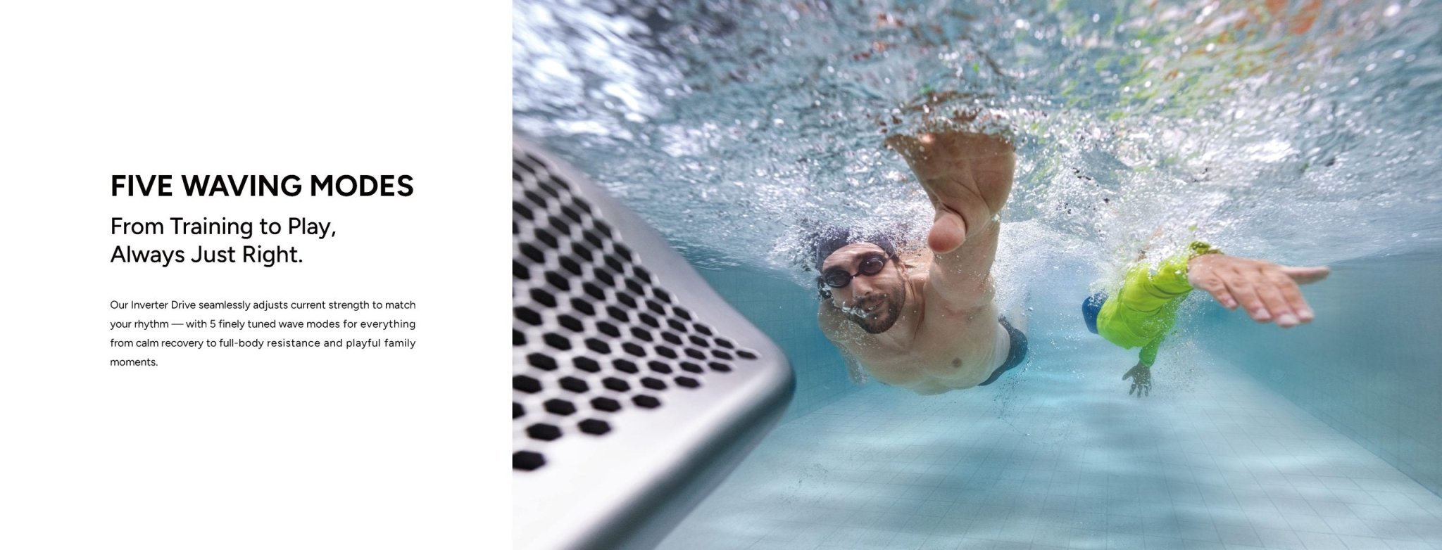 AquaGem iGarden Swim Jet P240 Inverter Counter-Current System | 240 m³/h - H2O Warehouse