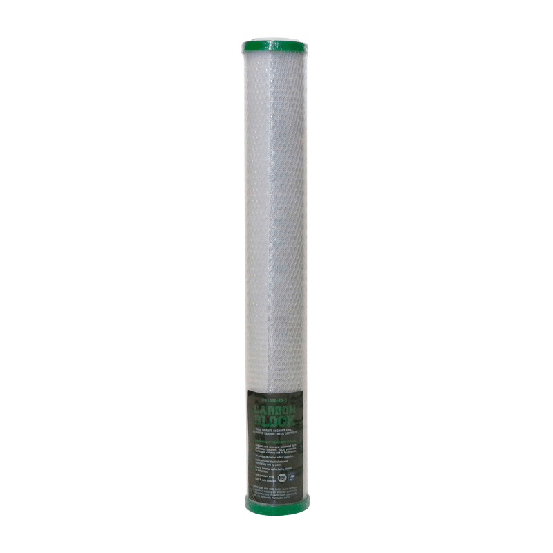 Carbon Block Filter Cartridges | 10" & 20" | Slimline & Big Blue | 500–1000mg/g Iodine Rating | NSF Certified - H2O Warehouse