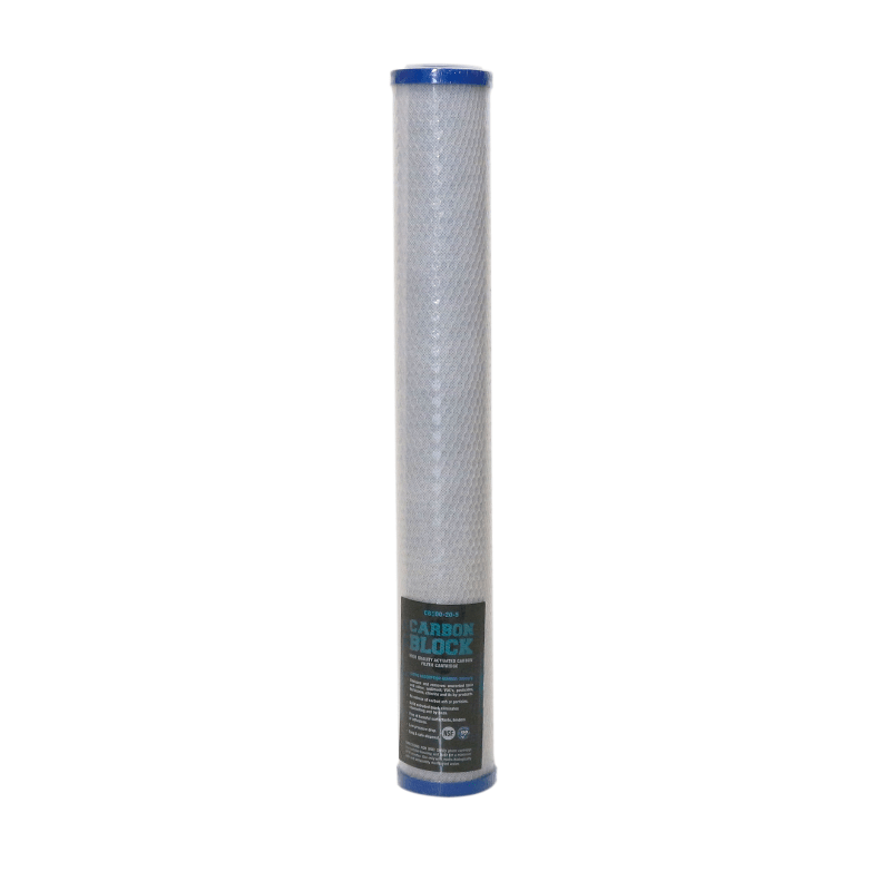 Carbon Block Filter Cartridges | 10" & 20" | Slimline & Big Blue | 500–1000mg/g Iodine Rating | NSF Certified - H2O Warehouse