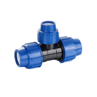 CEPEX Compression Equal TEE – High - Quality PP Fittings | Multiple Sizes - H2O Warehouse