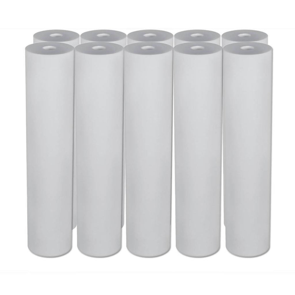 DARLLY PP Melt Blown Filter 20 Inch, 1 x 1 Micron, 10 Pack - H2O Warehouse