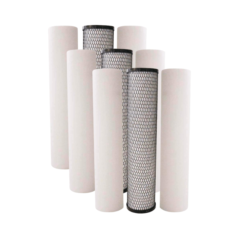 DARLLY Premium - 3 Pack Big Blue Water Filter Replacement, 20 Inch (3x5 Micron PP, 3xCarbon Block & 3x1 Micron PP) 9 Items - H2O Warehouse